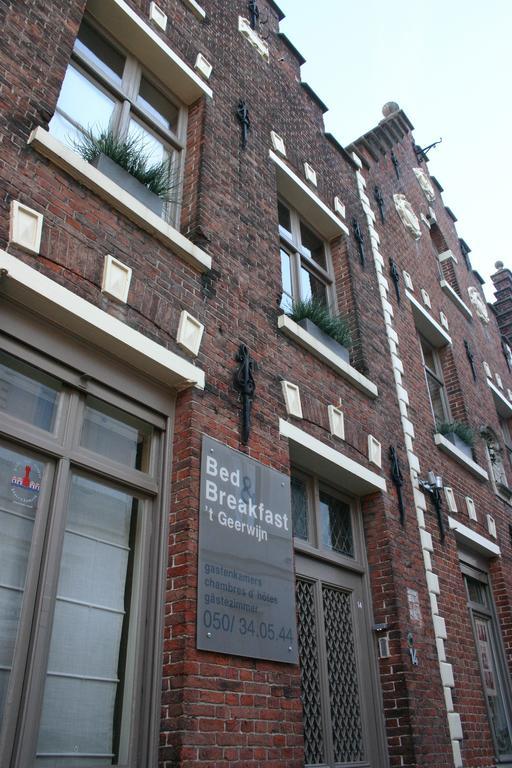 B&B Geerwijn Brugge Kültér fotó